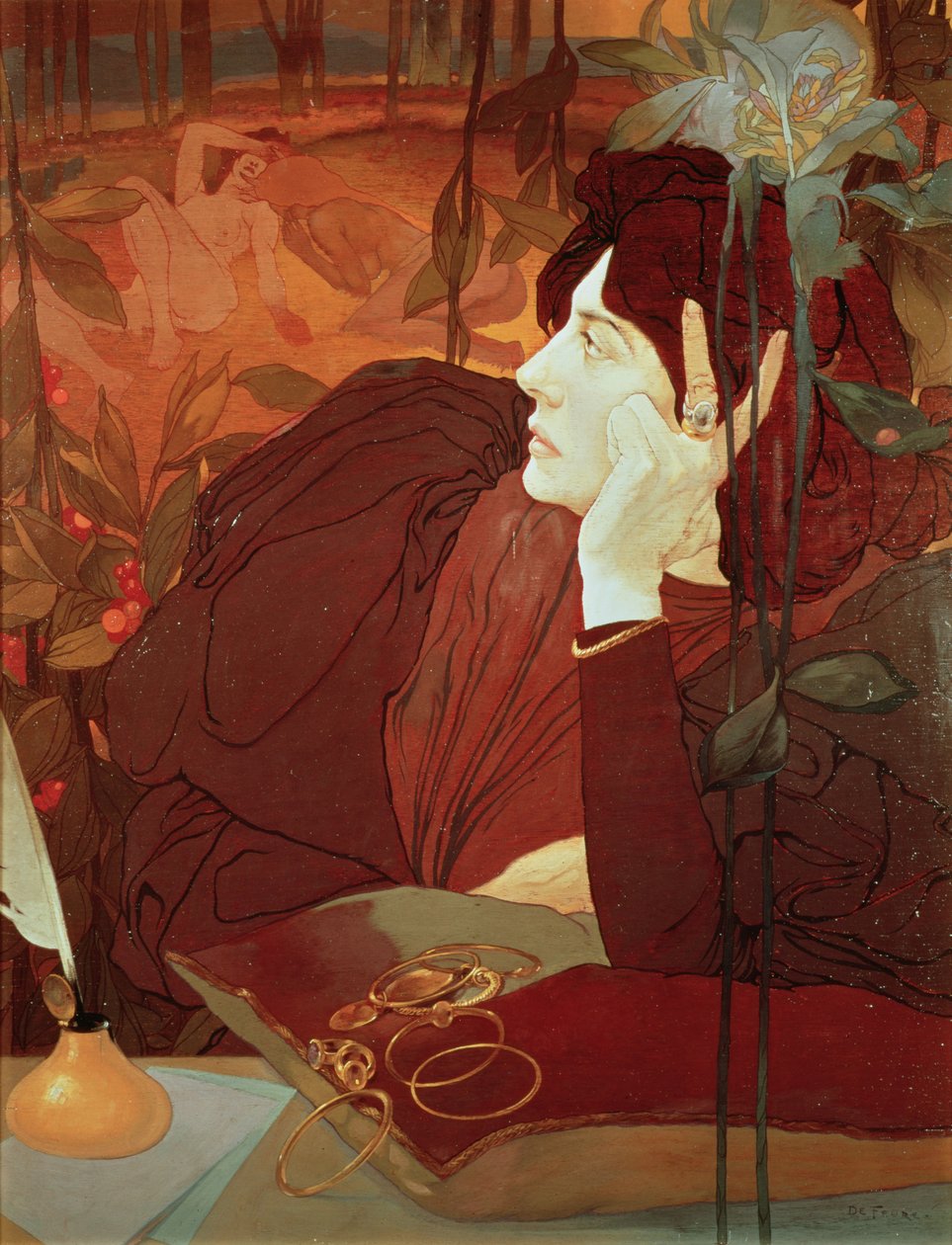Ondskapens stemme av Georges de Feure