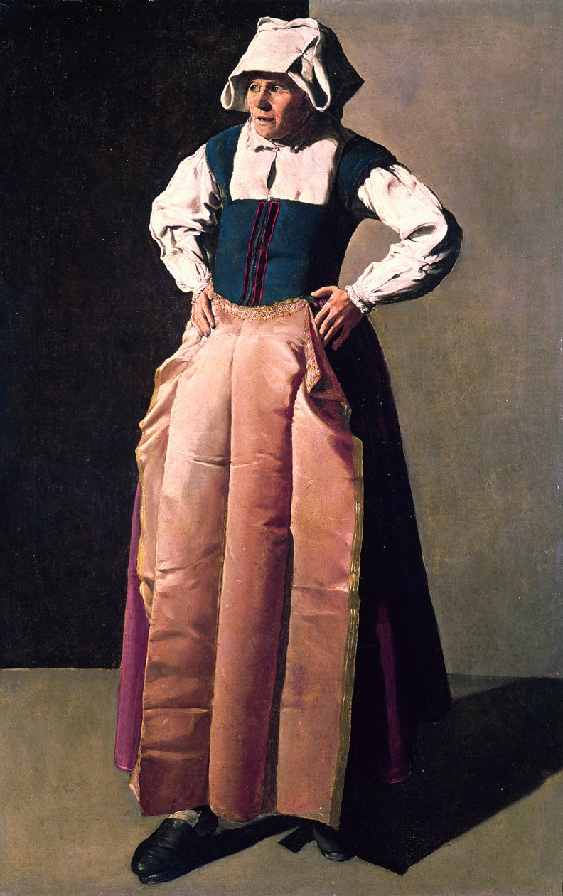 Gammel kvinne, ca. 1618-19 av Georges de La Tour