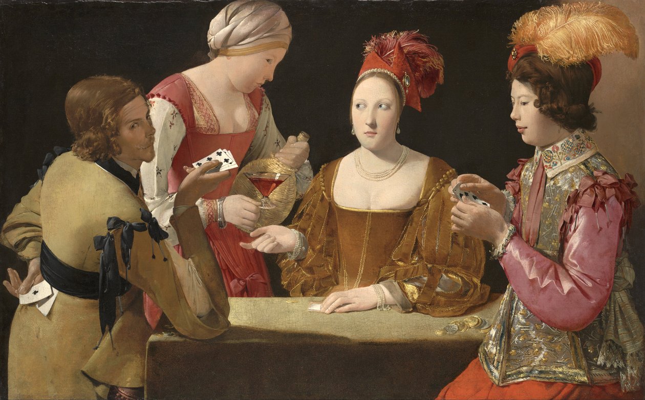 The Cheat with the Ace of Clubs av Georges de La Tour