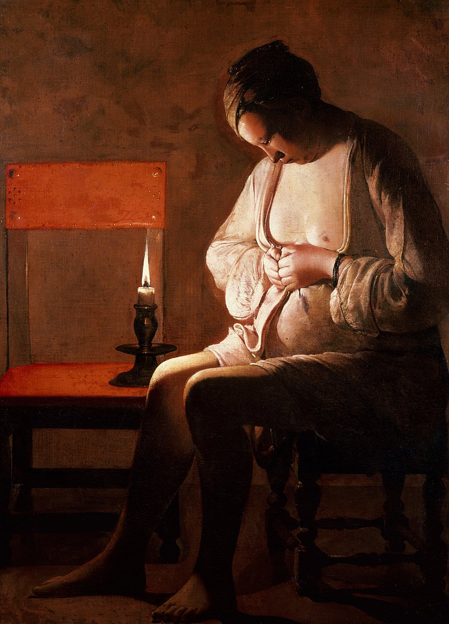 Loppefangeren av Georges de La Tour