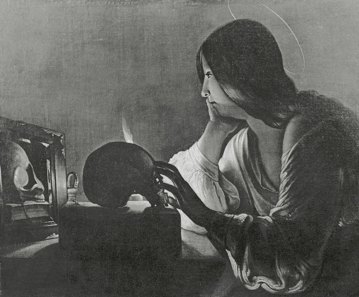 Magdalena med speilet av Georges de La Tour