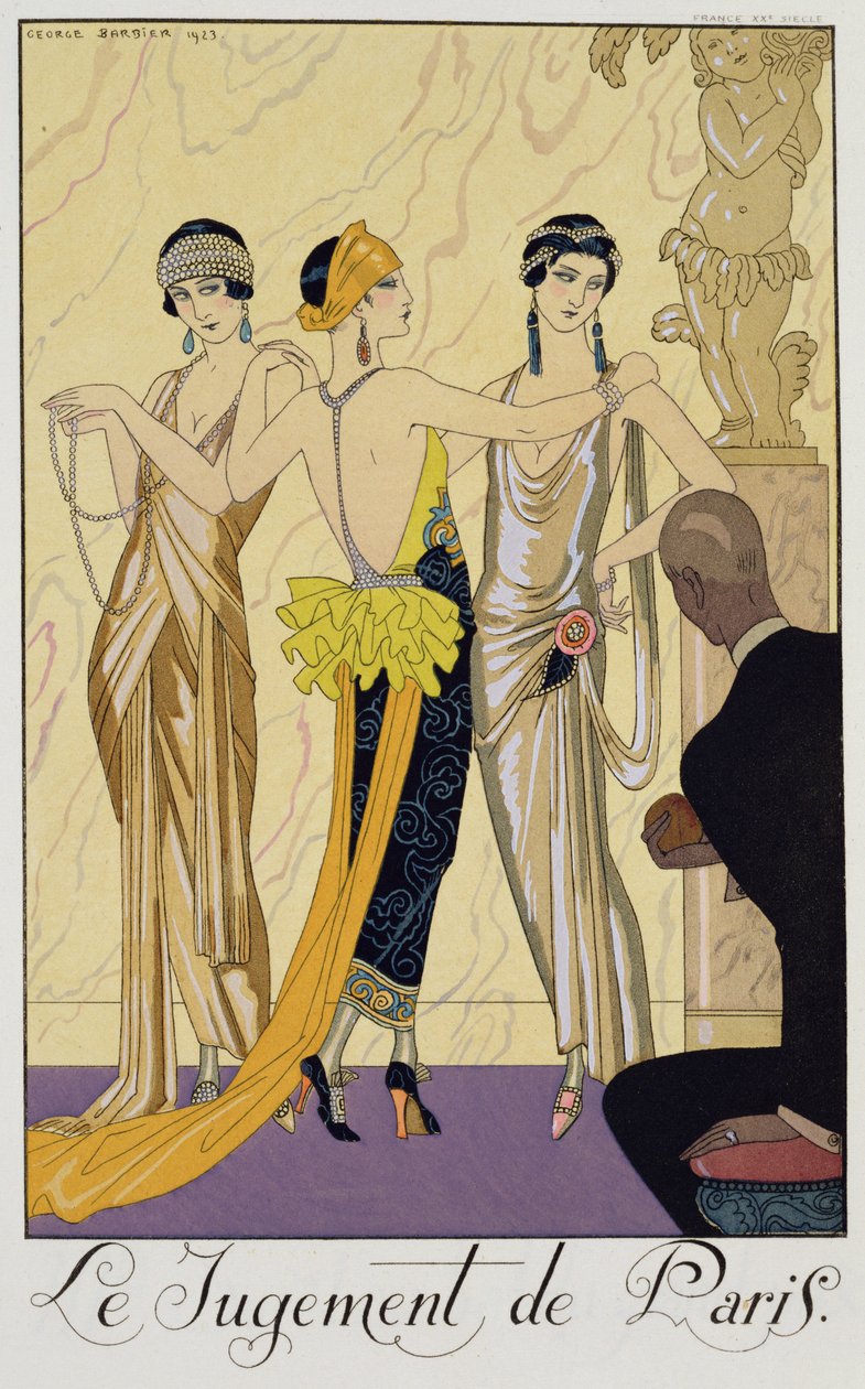 Paris-dommen av Georges (after) Barbier