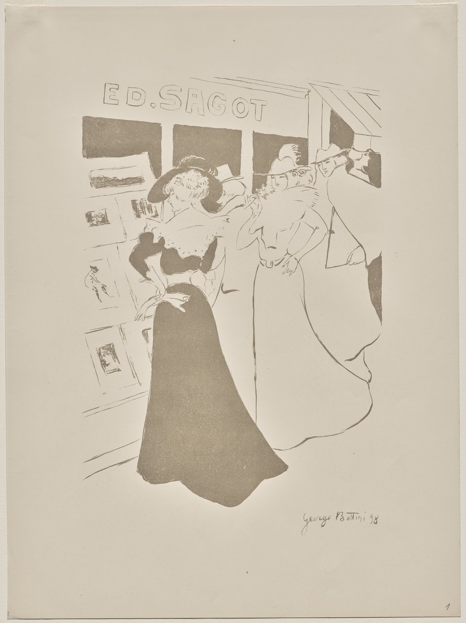 Sagots galleri av Georges Alfred Bottini