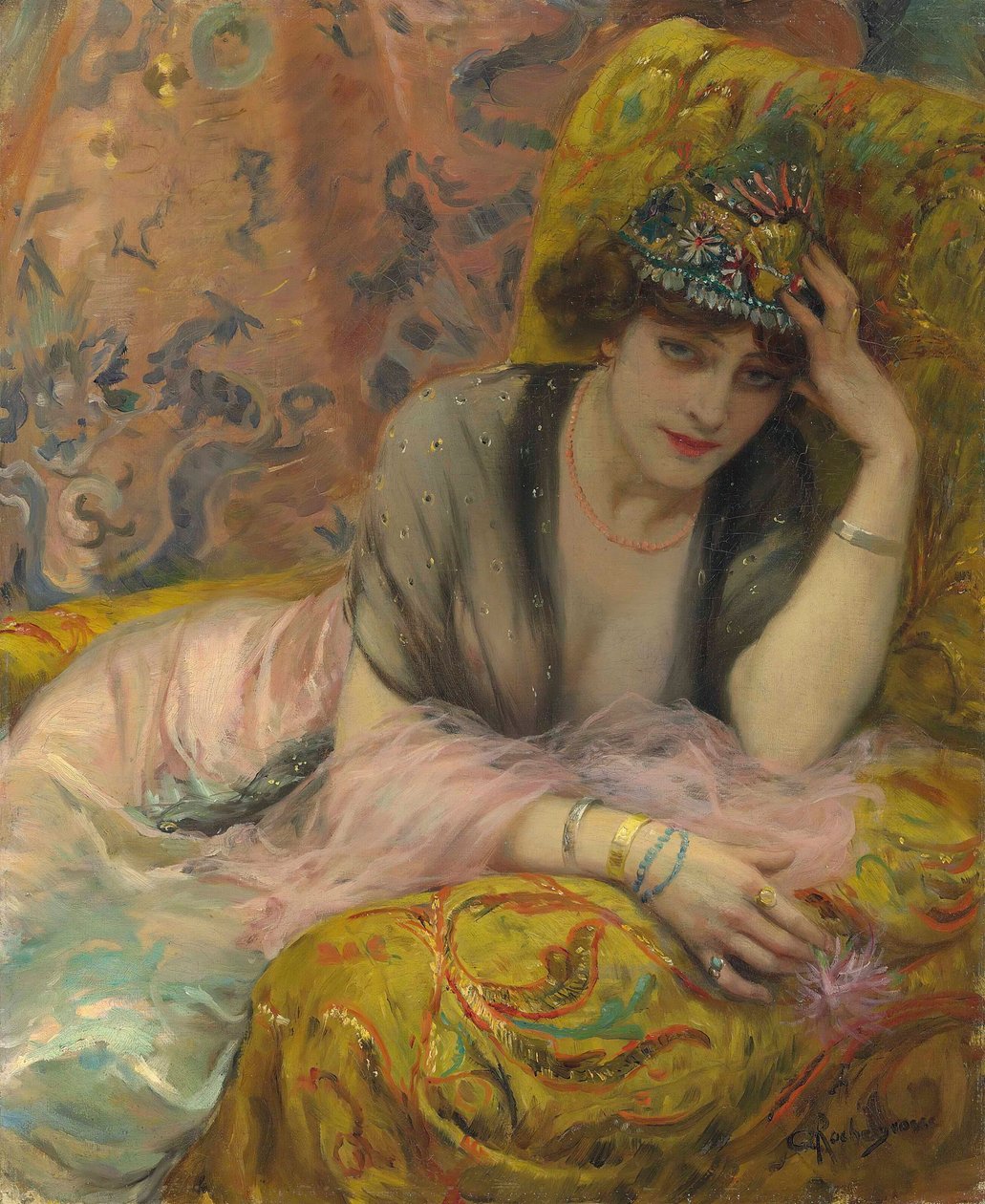 Danseren. av Georges Antoine Rochegrosse