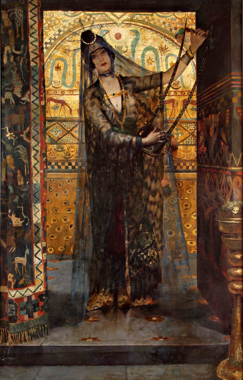 Salammbo, 1886. av Georges Antoine Rochegrosse
