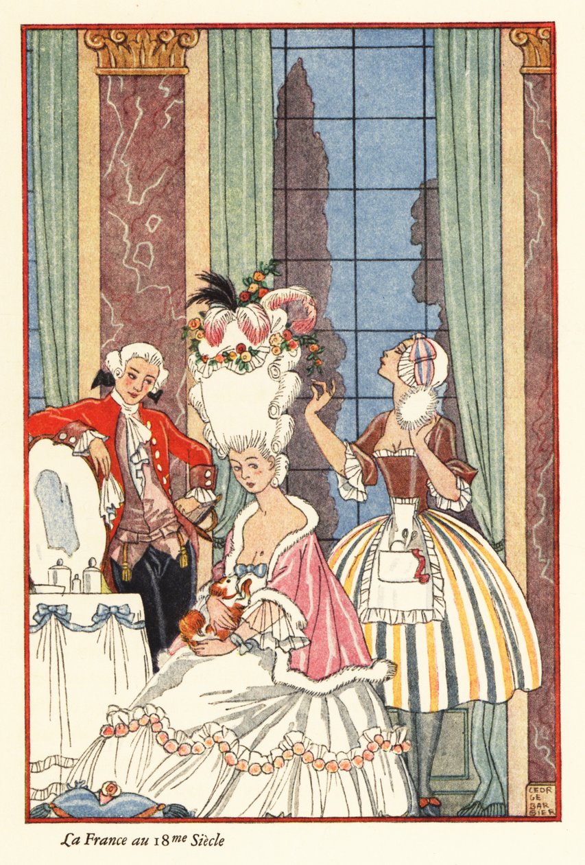 A noble woman at her toilette in 18th century France. 1928 (print)   1419157   no       norwegian Successfully Translated  Original: Tulipa gesneriana (have-tulipan) Translat: Tulipa gesneriana (have-tulipan) 1276249 no norwegian Successfully Translated Or av Georges Barbier