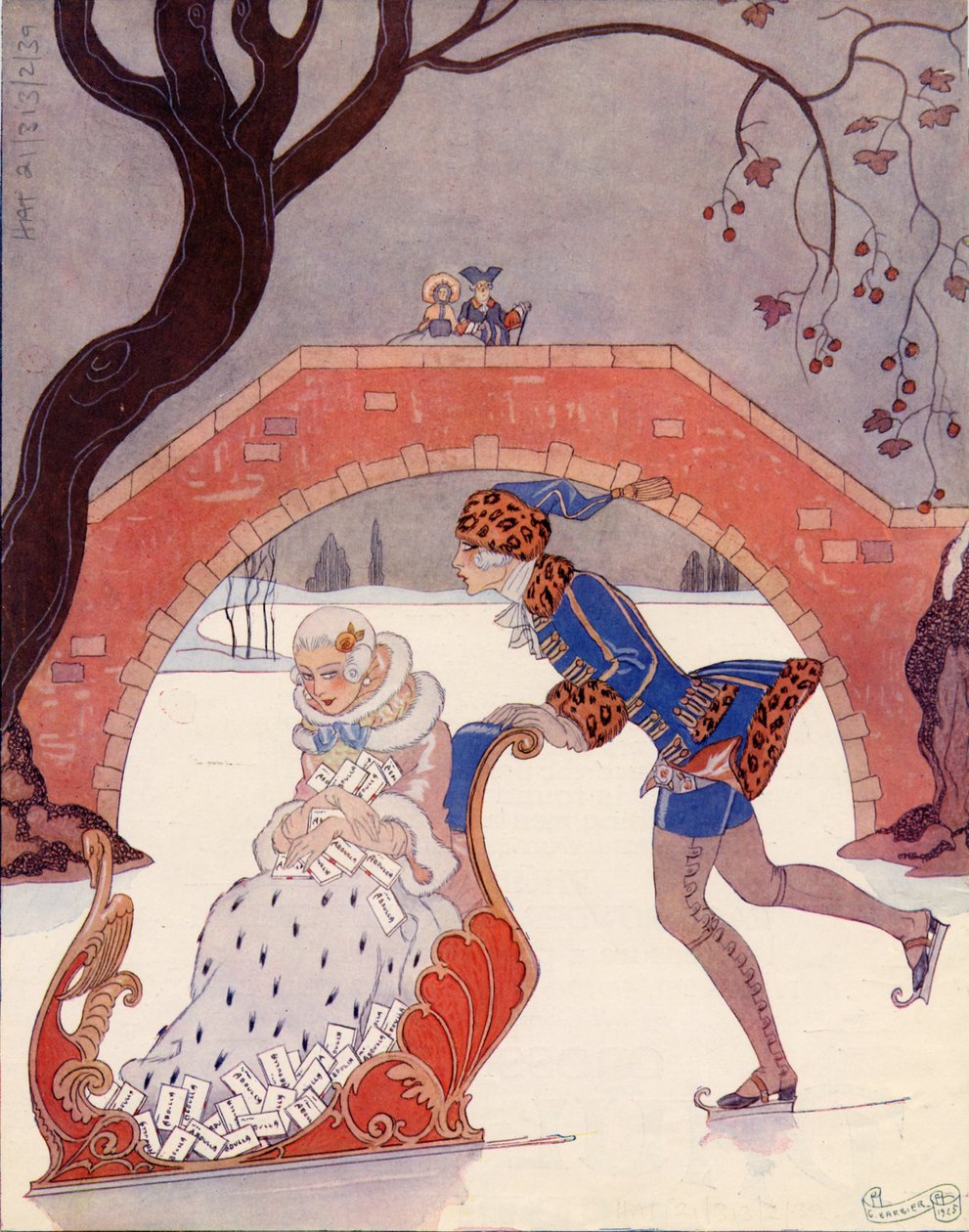 Abdulla sigaretter, 1925 av Georges Barbier