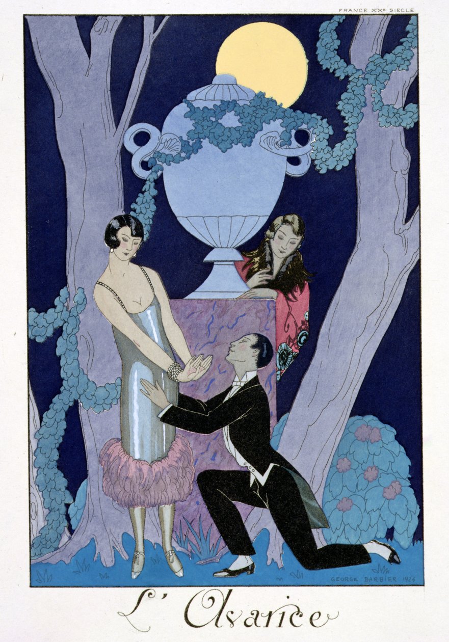 Gjærlighet av Georges Barbier