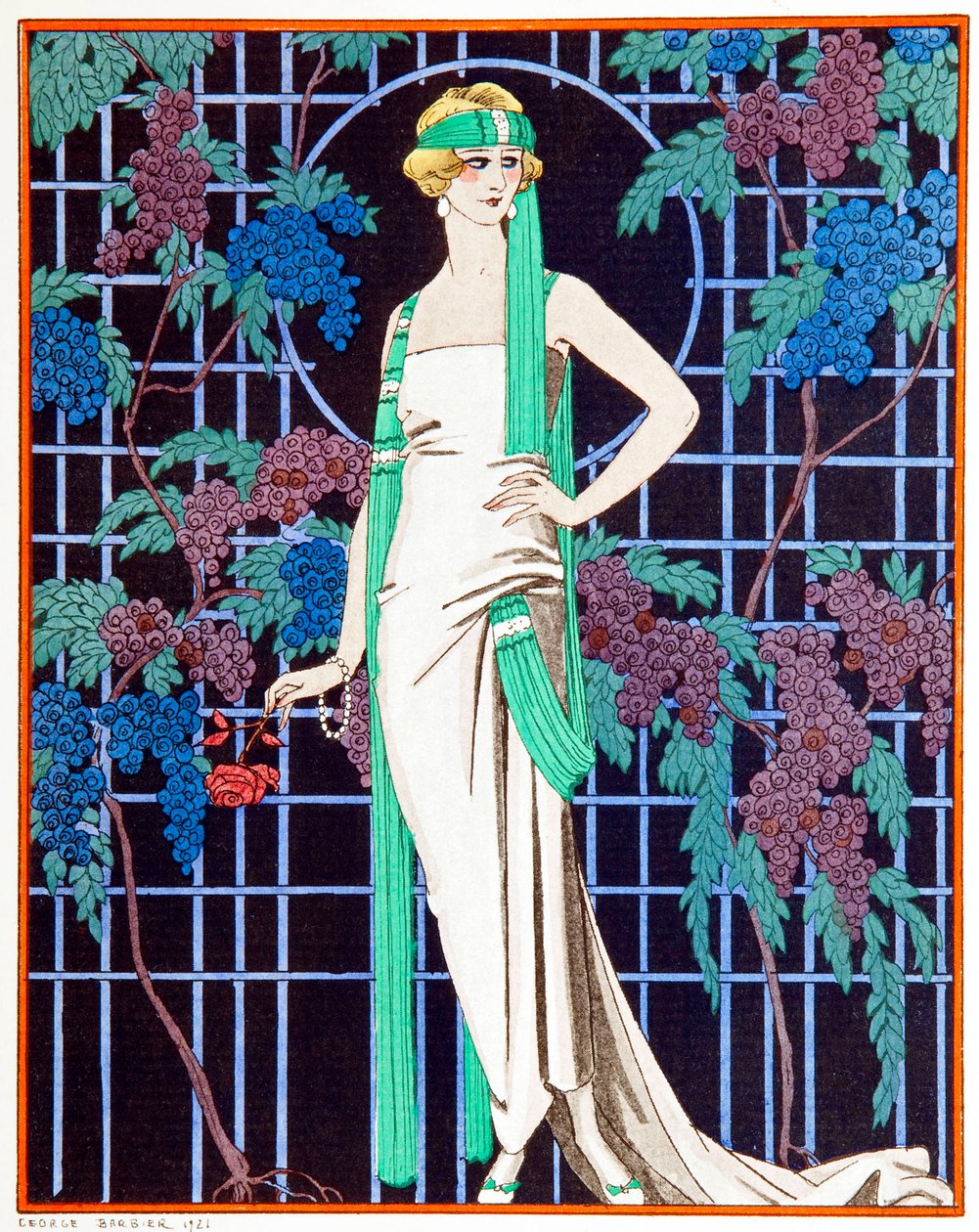 Roser i natten av Georges Barbier