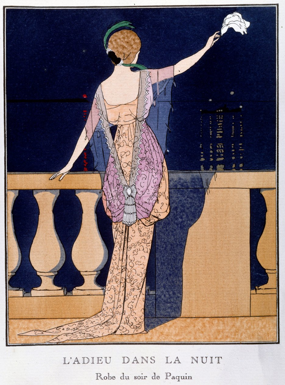Farvel i natten av Georges Barbier