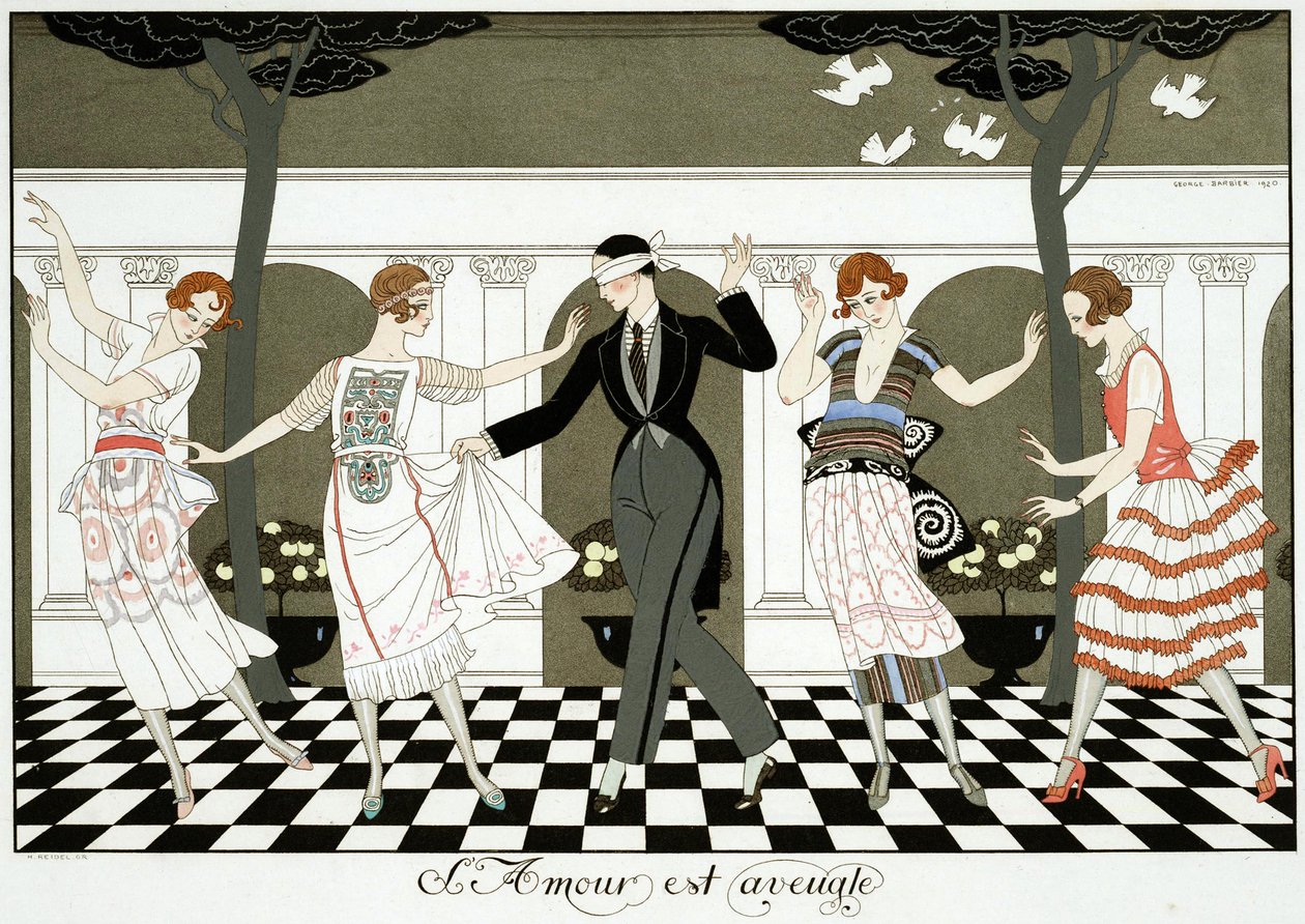 Kjærlighet er blind av Georges Barbier