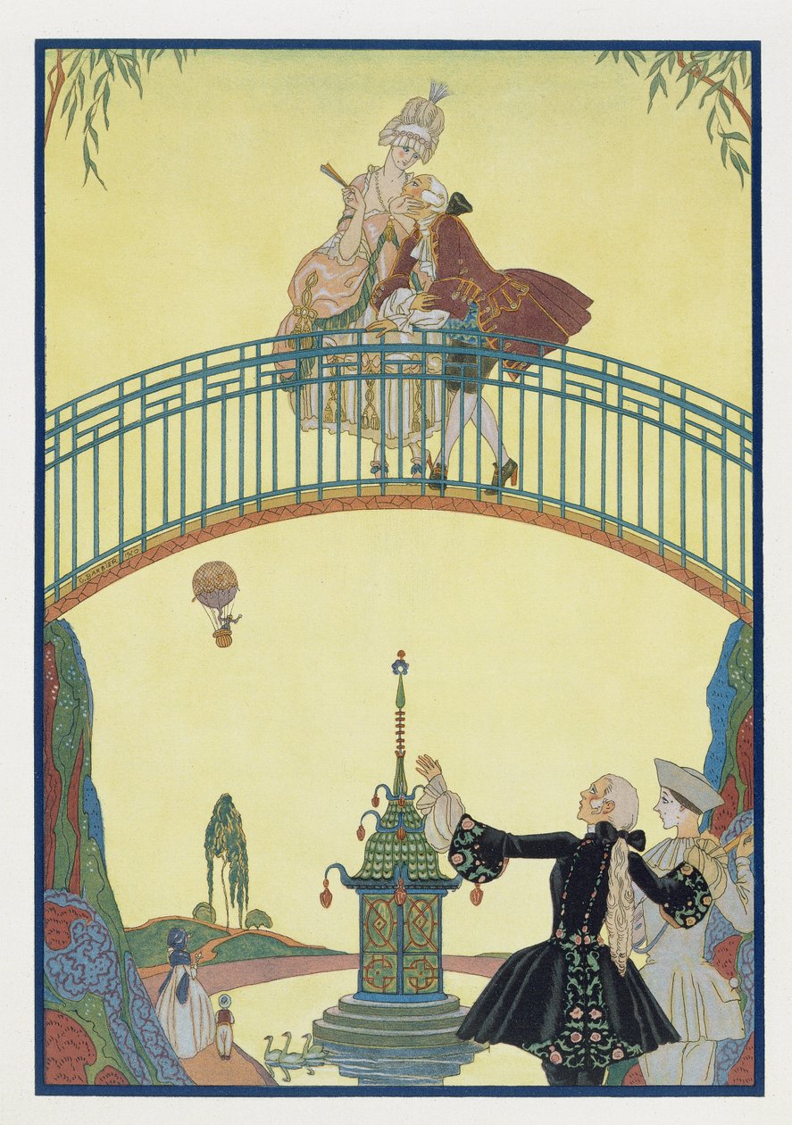 Love on the Bridge, illustrasjon for 