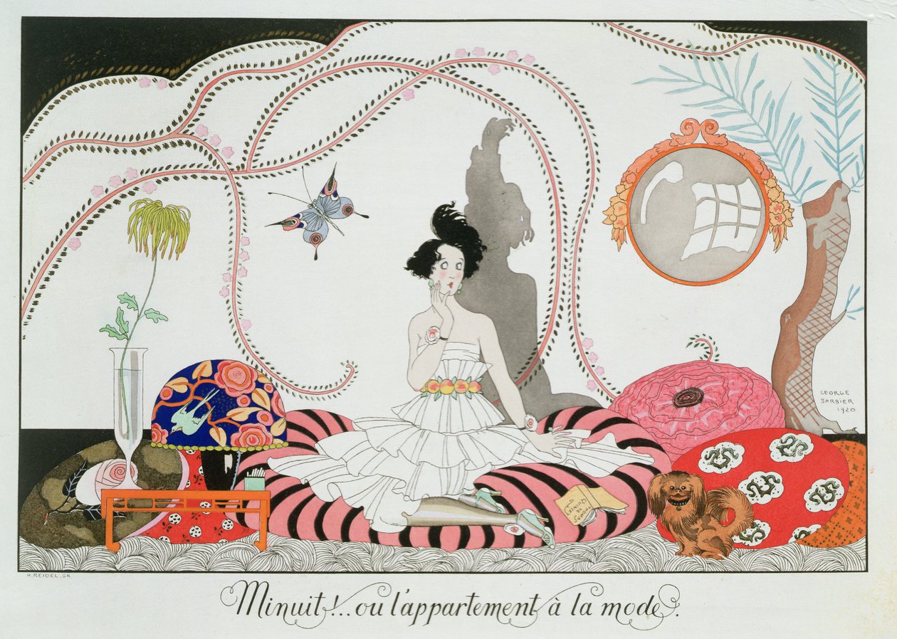 Midnatt! eller Den fasjonable leiligheten av Georges Barbier