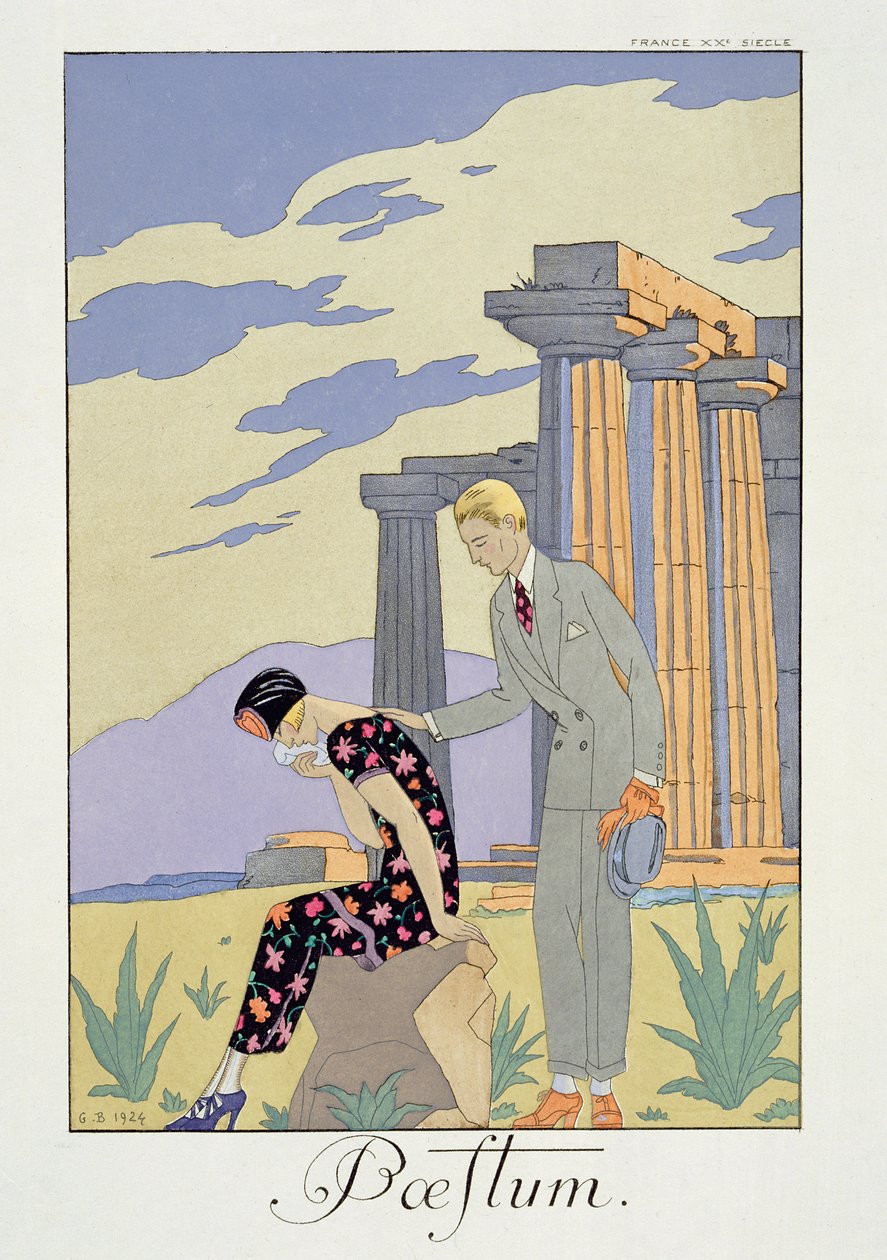 Fattige av Georges Barbier