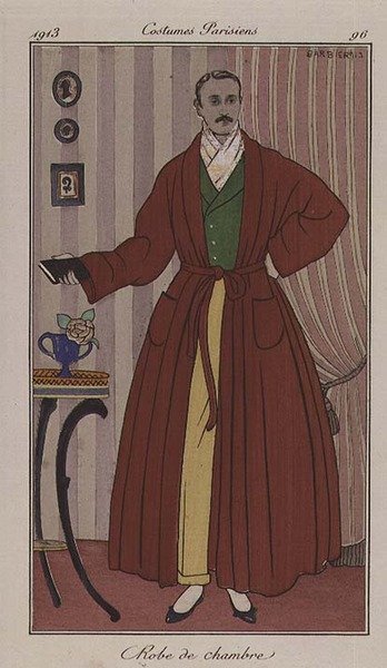 Morgenkåpe av Georges Barbier