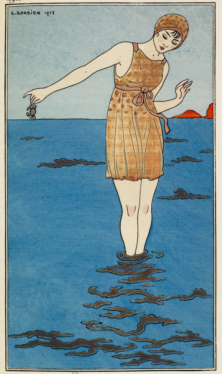 Badetøy av Georges Barbier