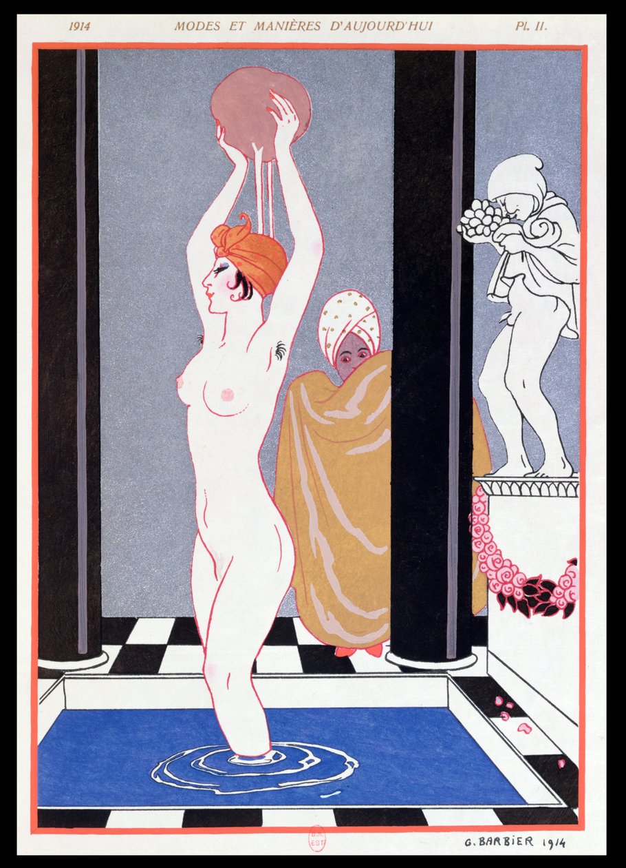 Bassenget av Georges Barbier