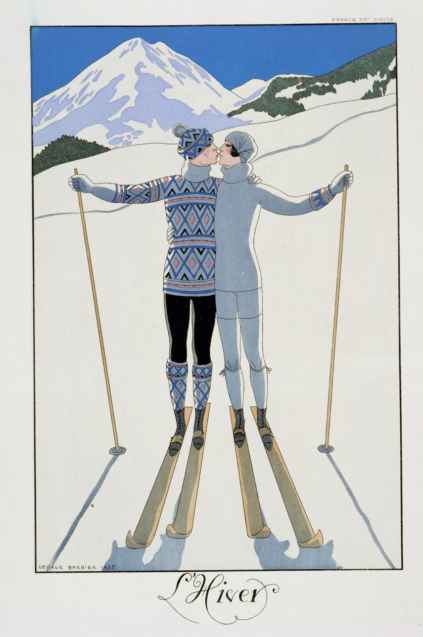 Winter: Lovers in the Snow, motetallerken fra 