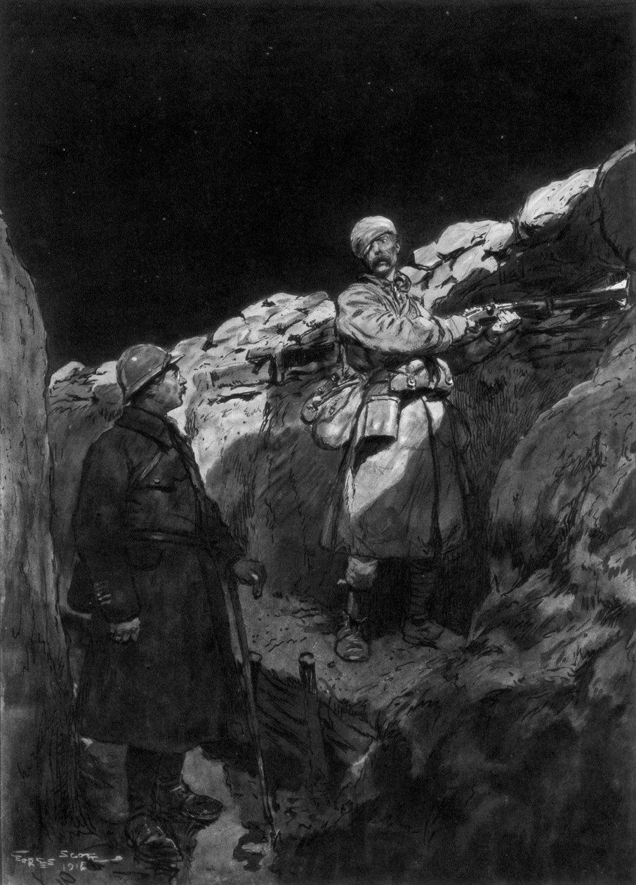 Portvakten, 1915, 1926 av Georges Bertin Scott