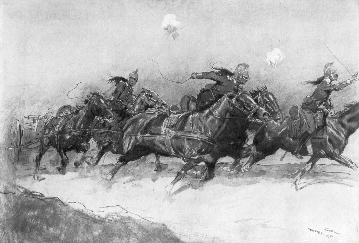 Under Fire, 1914, 1926. av Georges Bertin Scott