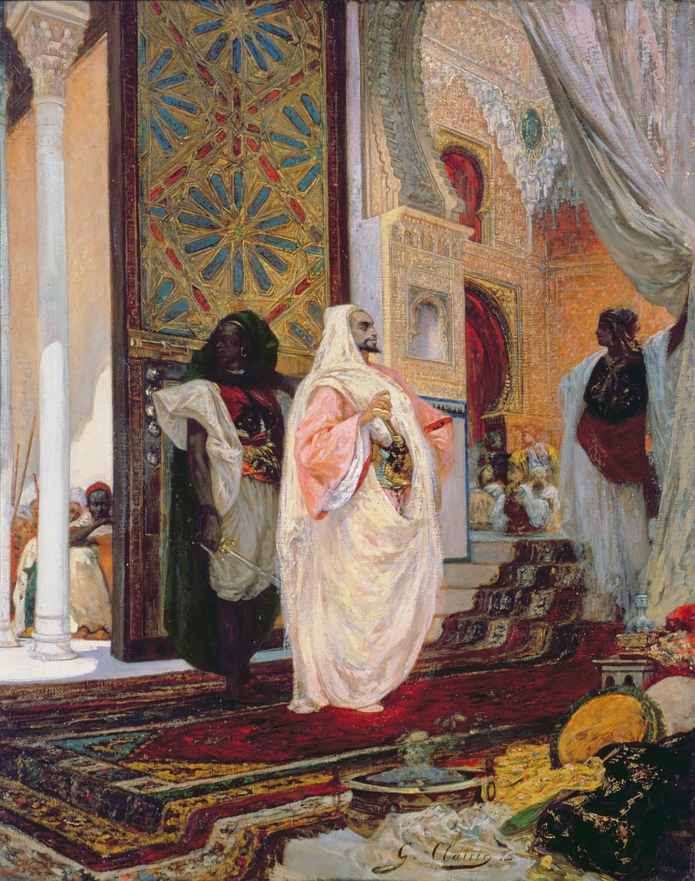 Inn i haremet av Georges Clairin
