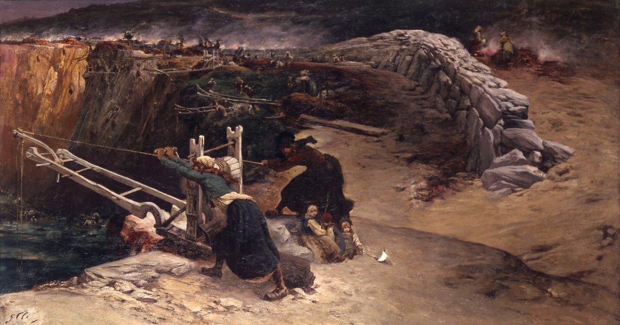 Tarebrennere av Georges Clairin