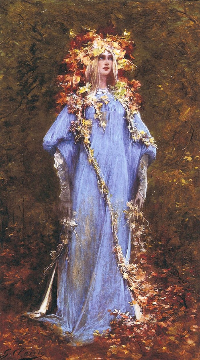 Ophelia av Georges Clairin