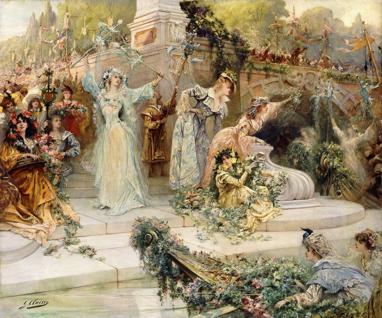 Festivalen, av Georges Clairin