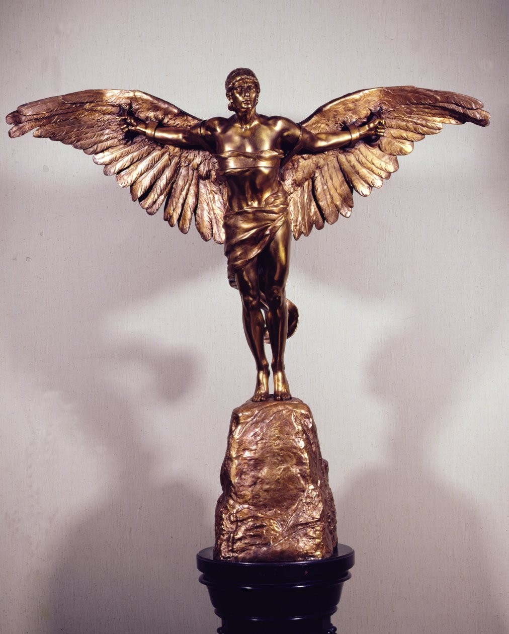Erobringen av luften (bronse) av Georges Colin