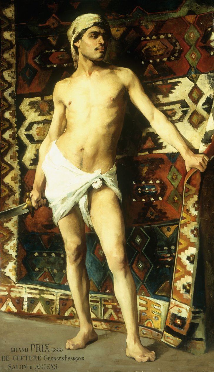 Haremsvakten, 1885 av Georges De Geetere