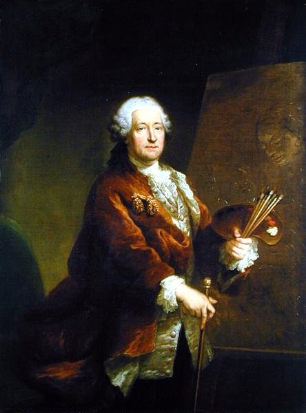 Selvportrett av Georges Desmarées