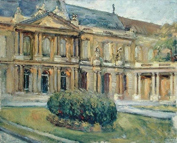Hotel de Soubise, ca. 1908 (olje på lerret) av Georges Dufrenoy