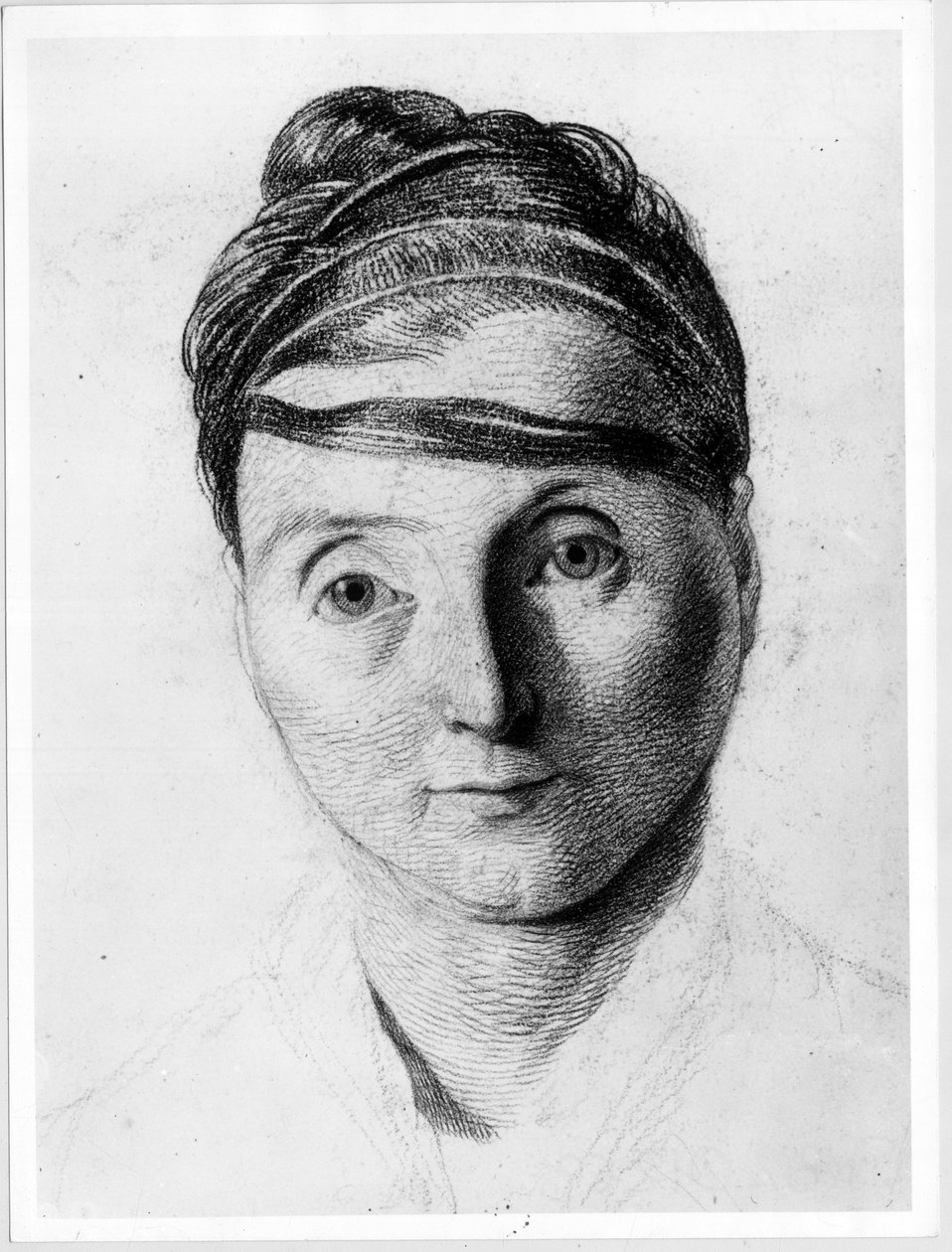 En stolt syerske, -i "Study of the physiognomy of aliens", tegning av Gabriel av Georges Francois Gabriel