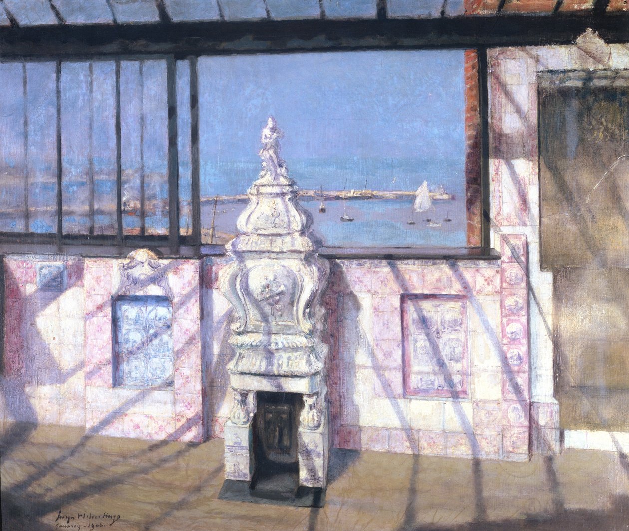 The Look-Out at Guernsey, 1905 av Georges Hugo