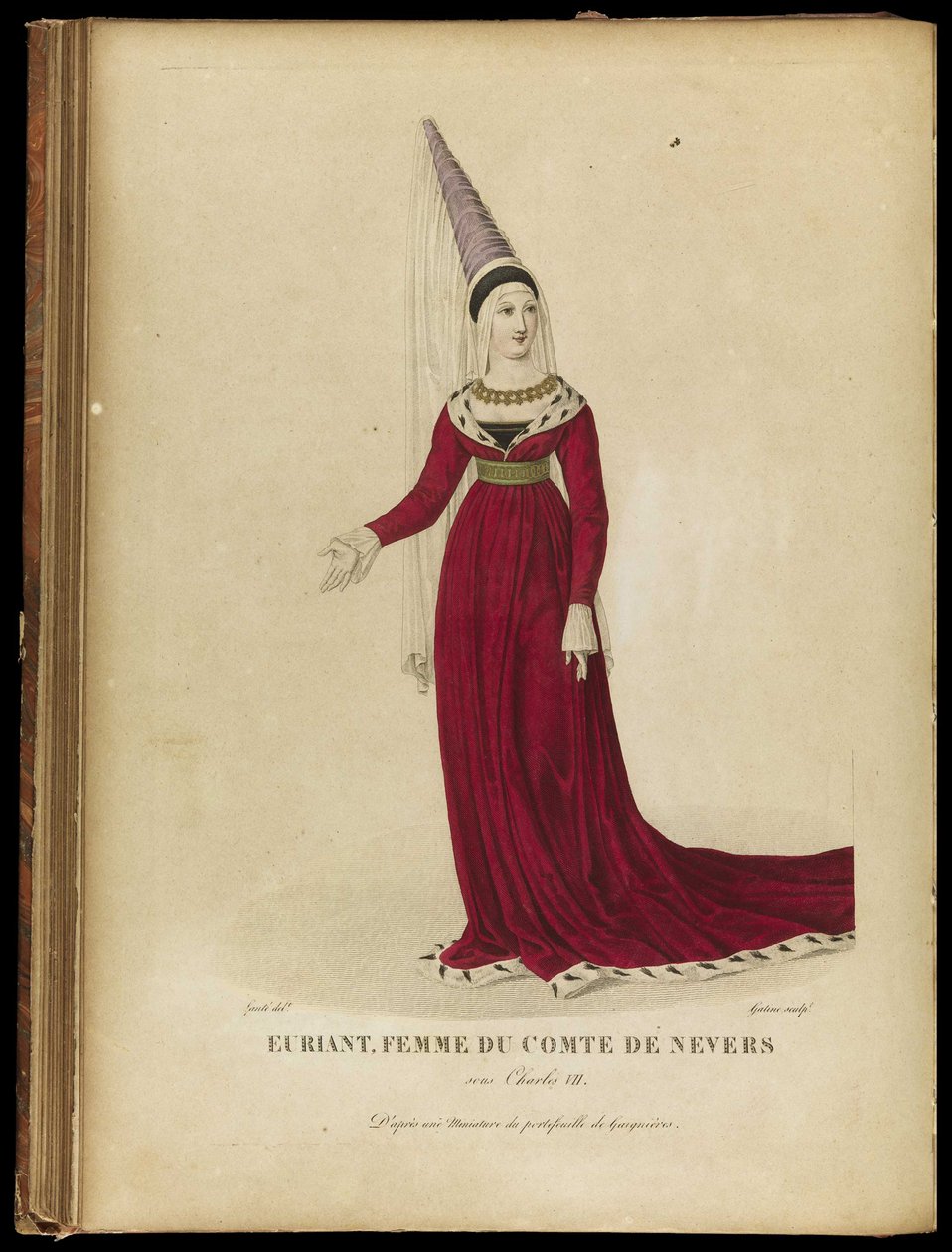 Euryanthe, slutten av 1700-tallet. av Georges Jacques Gatine