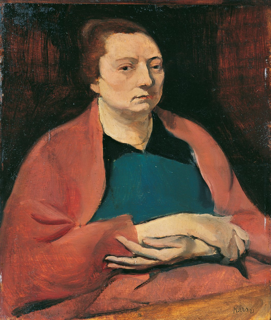 Kunstnerens kone av Georges Kars