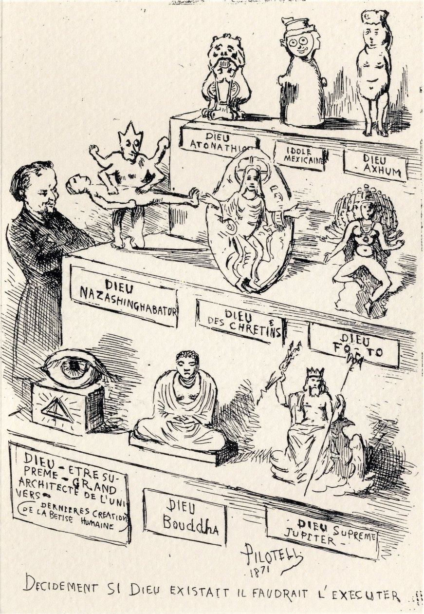 Pilotell, "" Hvis gud fantes, skulle den henrettes" av Georges Labadie Pilotell