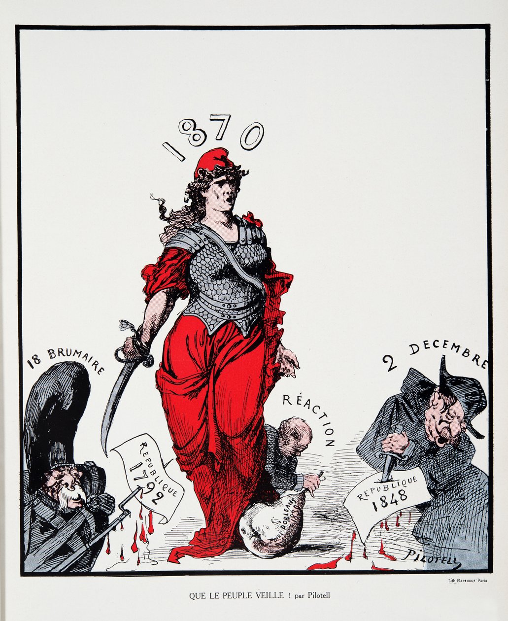 Let the People Watch!, fra History of the Third Republic, Vol. I, Politisk historie, pub.1933 av Georges Labadie Pilotell