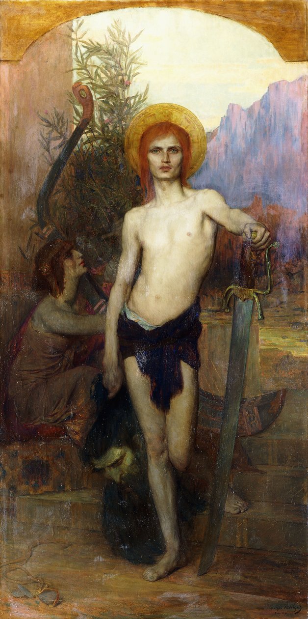 David med Goliats hode av Georges Lavergne