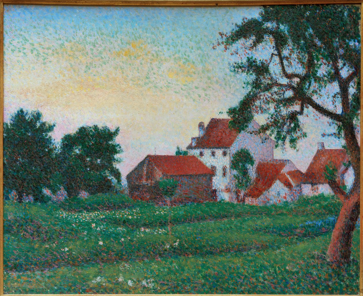 Huset til Fourmariers i La Hulpe av Georges Lemmen