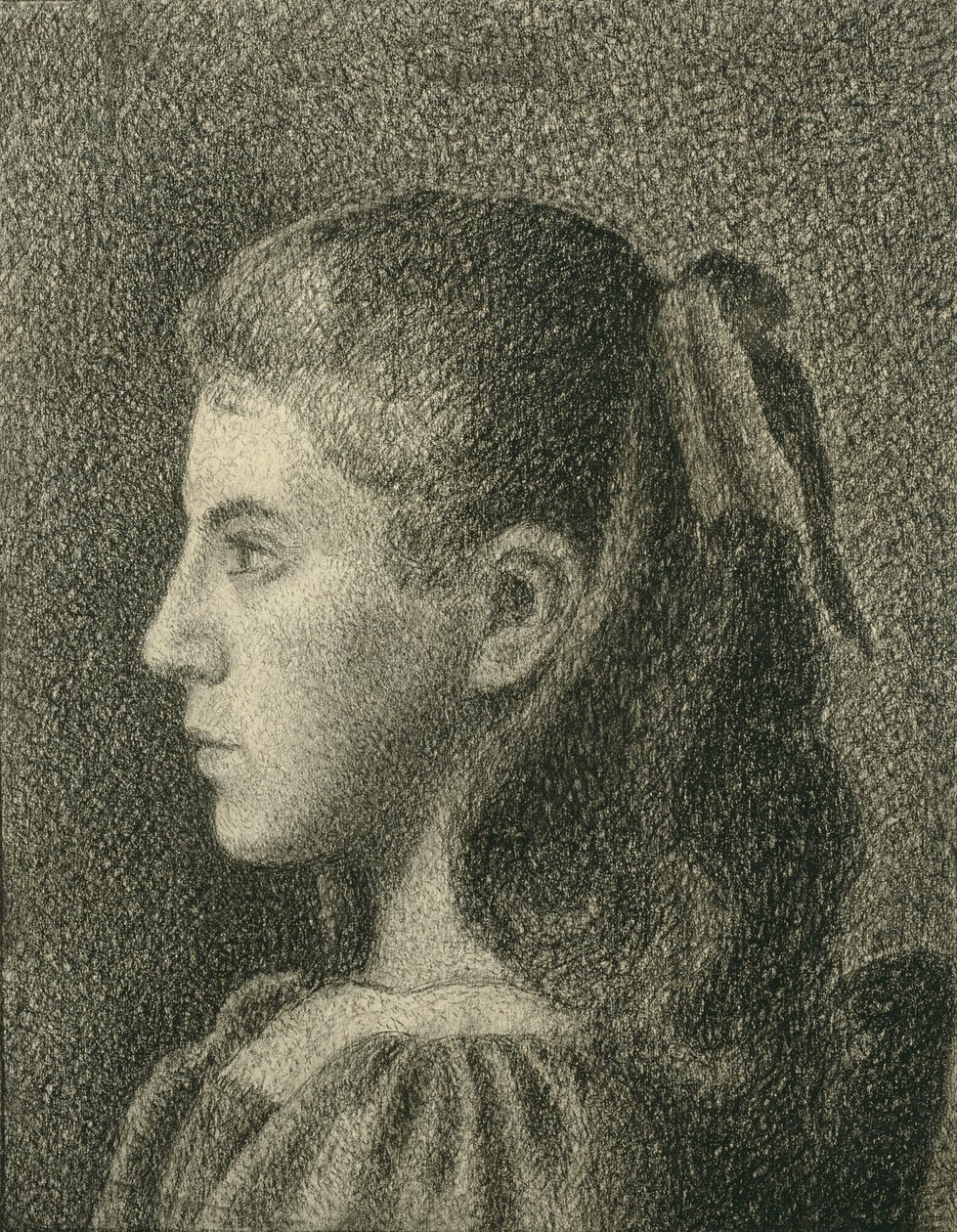 Portrett av Berthe Serruys, 1894 av Georges Lemmen
