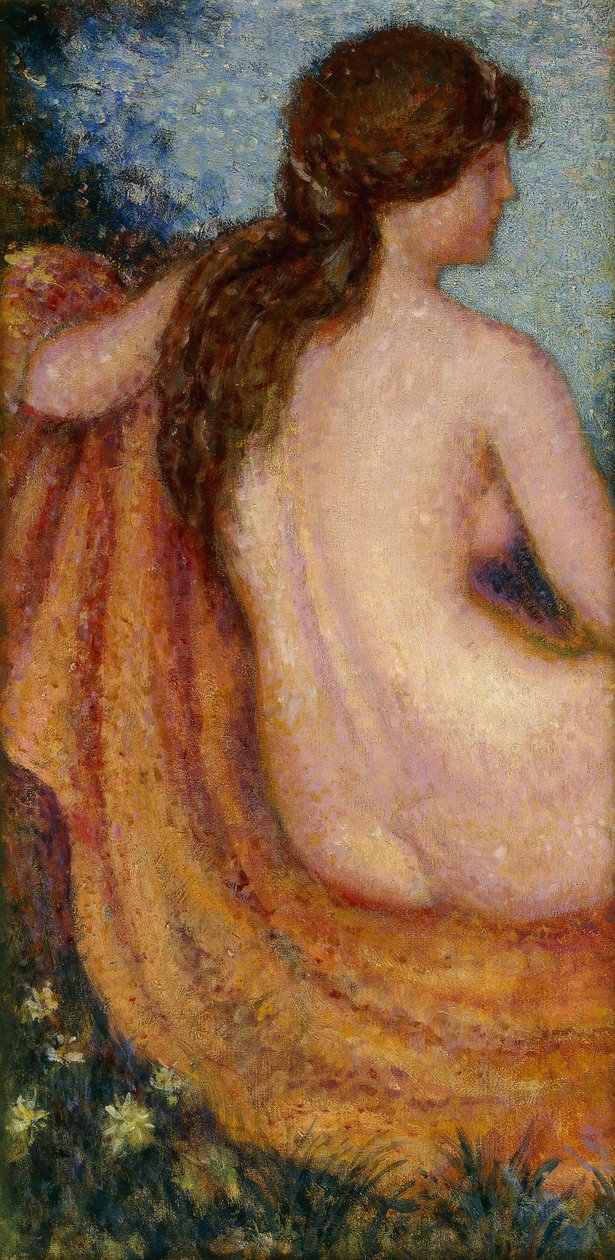 Baderen; The Bather - Av Baadster, av Georges Lemmen