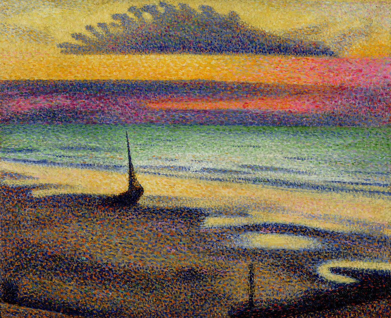 Stranden ved Heist, 1891-92 av Georges Lemmen