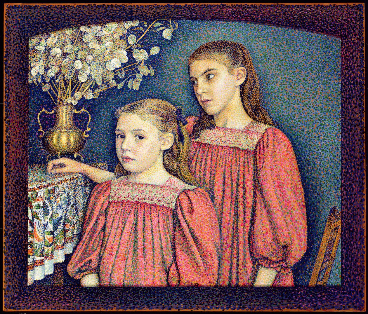 The Two Sisters, The Serruys Sisters av Georges Lemmen
