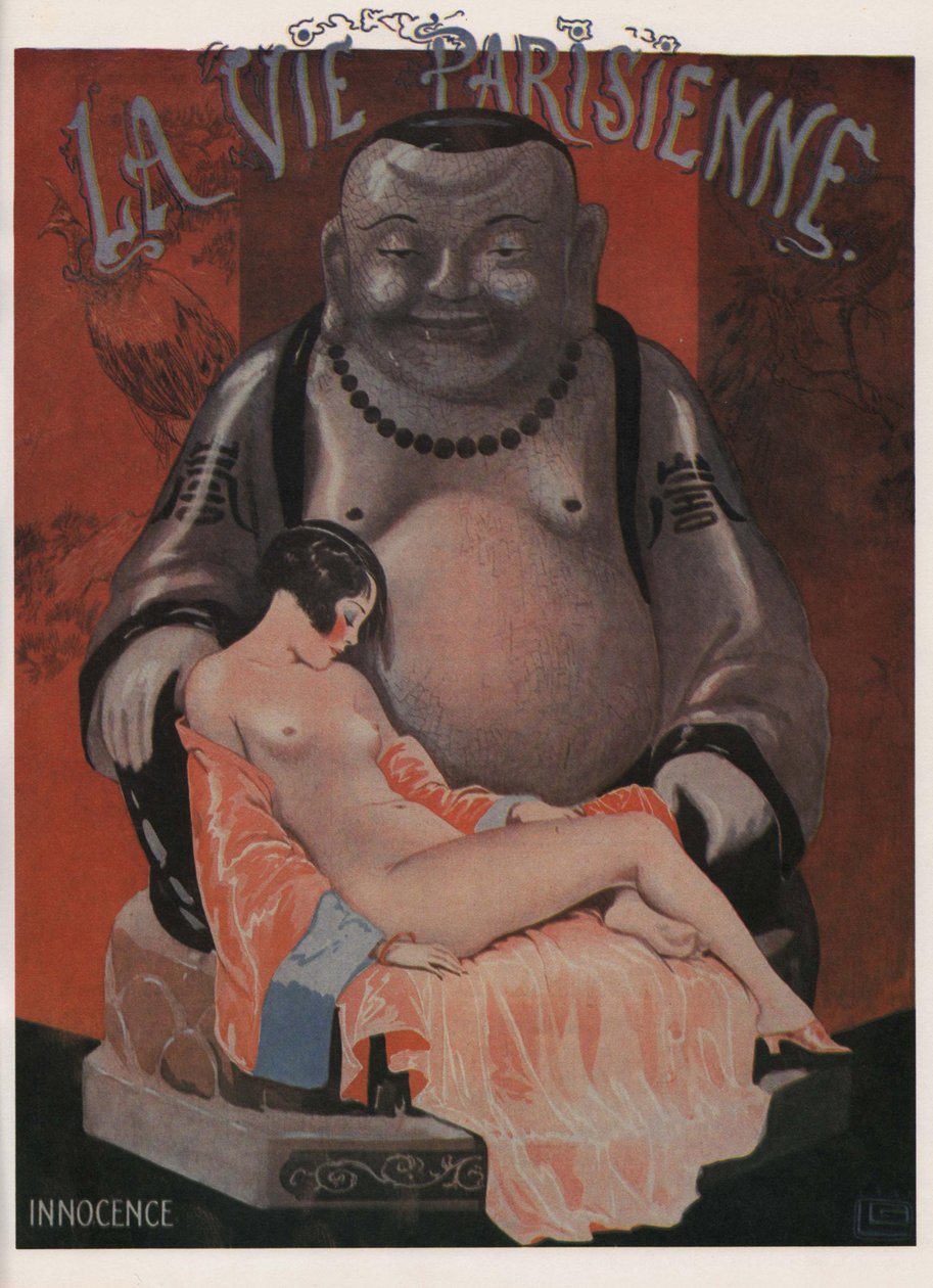 Uskyld. Parisian Life Magazine Cover, 1925 av Georges Leonnec