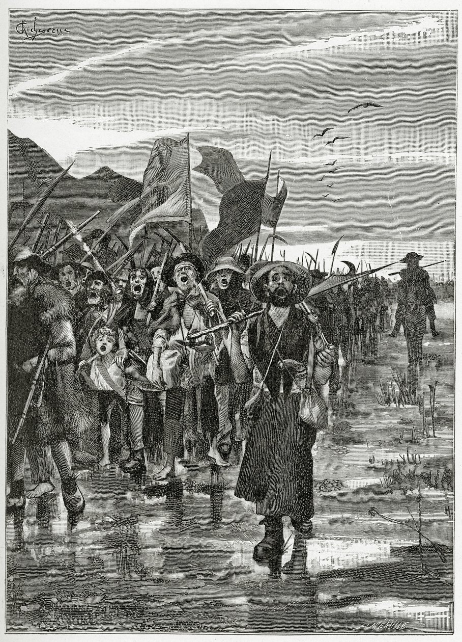 Le Torrent des rebelles - illustrasjon fra Han d