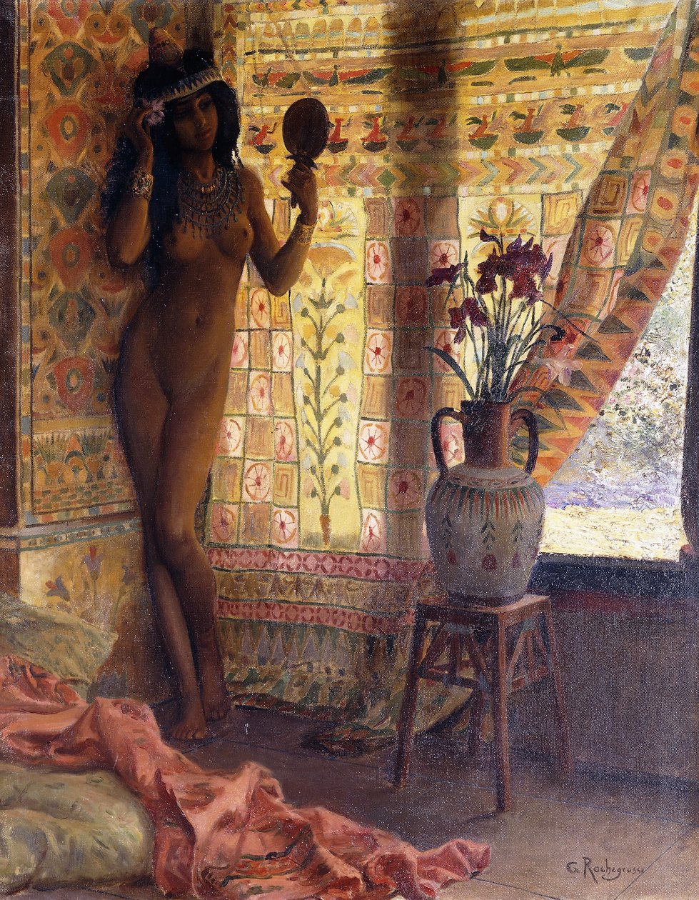 Speilet; Speilet, av Georges Marie Rochegrosse