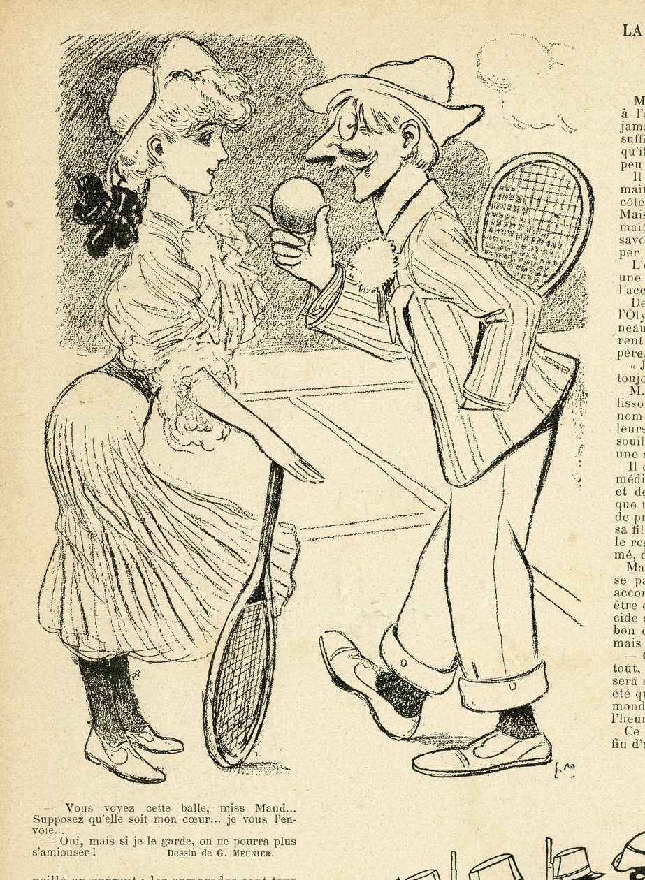 Illustrasjon av Georges Meunier (1869-1934) i Le Rire av Georges Meunier