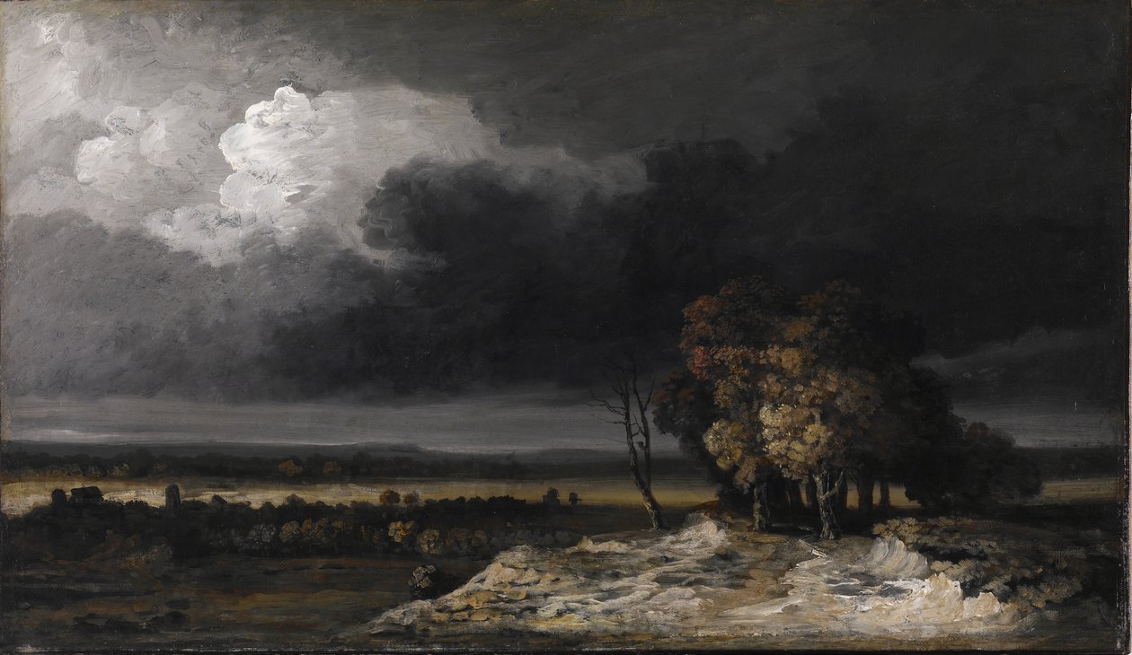 Storm på vei av Georges Michel