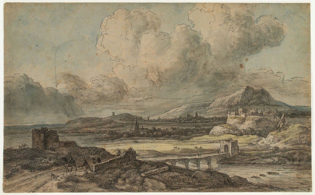 Landskap av Georges Michel